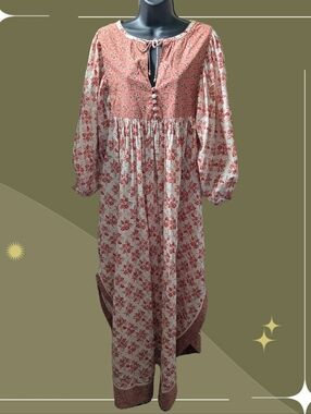 ✨ Nwt Free People Hazy Maisy Maxi Dress in Earth Combo Size Xs